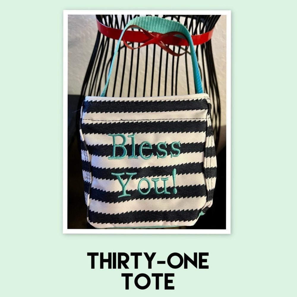 Thirty-One Tote, Tissue Box Holder